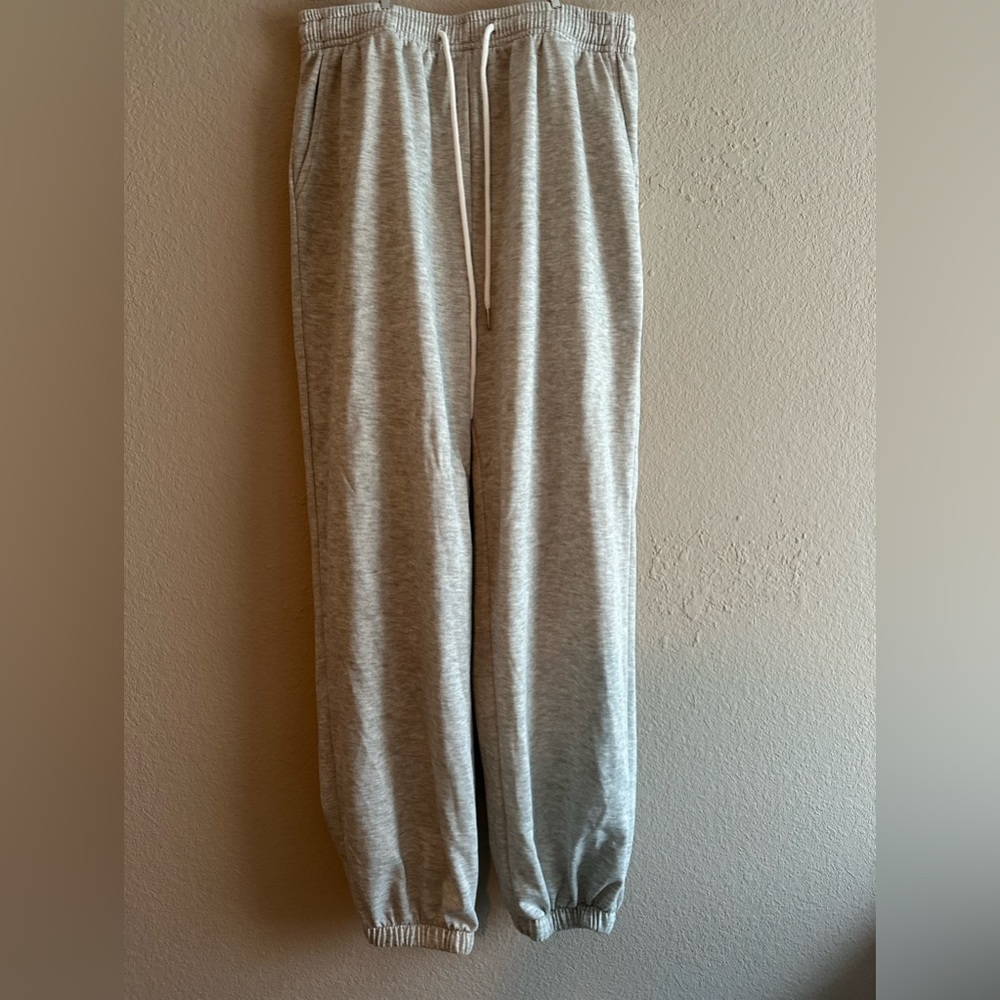 Gray sweats